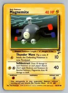 Magnemite Magnetilo Exemplar 3,95 €