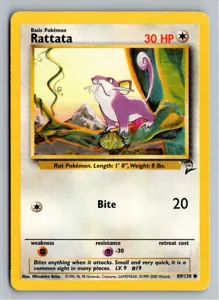 Rattata Rattfratz Exemplar 3,95 €