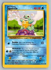 Squirtle Schiggy Exemplar 3,95 €