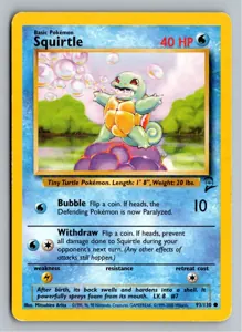 Squirtle Schiggy Exemplar 3,95 €