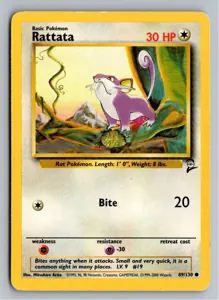 Rattata Rattfratz Exemplar 3,95 €