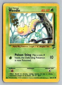 Weedle Hornliu Exemplar 3,95 €