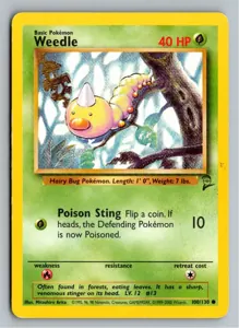 Weedle Hornliu Exemplar 3,95 €