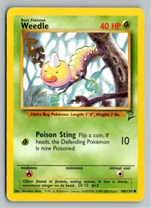 Weedle Hornliu Exemplar 3,95 €
