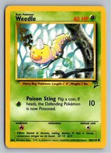 Weedle Hornliu Exemplar 3,95 €