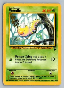 Weedle Hornliu Exemplar 3,95 €