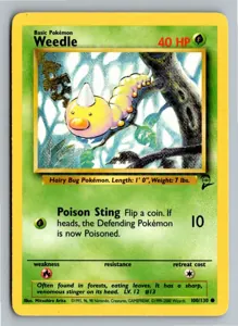 Weedle Hornliu Exemplar 3,95 €