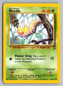 Weedle Hornliu Exemplar 3,95 €