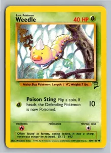 Weedle Hornliu Exemplar 3,95 €