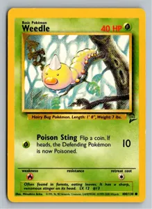 Weedle Hornliu Exemplar 3,95 €