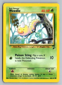 Weedle Hornliu Exemplar 3,95 €
