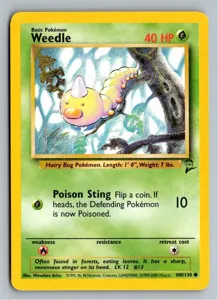 Weedle Hornliu Exemplar 3,95 €