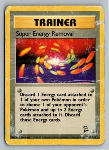 Pokémon-Karte Super Energy Removal 108/130 Base Set 2