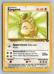 Pokémon-Karte Kangama 21/64 Dschungel