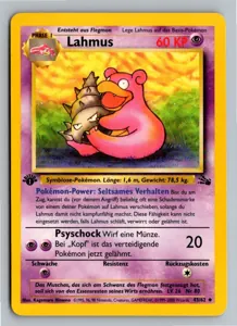 Pokémon-Karte Lahmus 43/62 Fossil