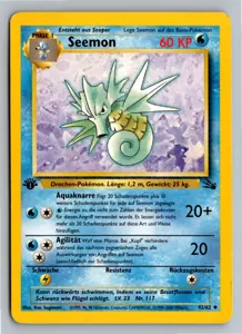 Pokémon-Karte Seemon 42/62 Fossil