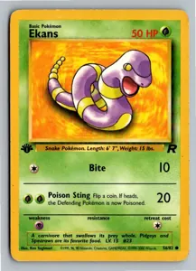 Pokémon-Karte Ekans Rettan 56/82 Team Rocket