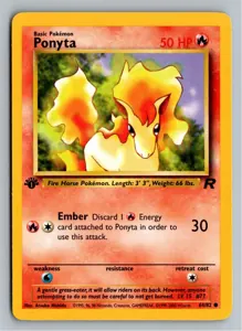 Pokémon-Karte Ponyta Ponita 64/82 Team Rocket