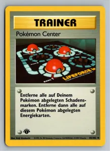 Pokémon-Karte Center 85/102 Grundset