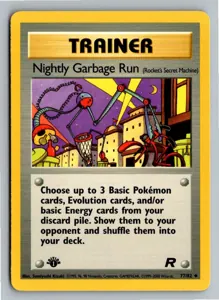 Pokémon-Karte Nightly Garbage Run 77/82 Team Rocket