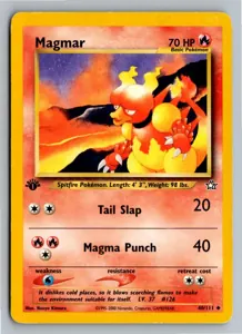 Pokémon-Karte Magmar 40/111 Neo Genesis