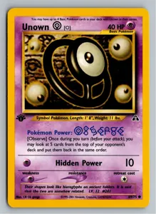 Unown [O] Icognito O Exemplar 4,95 €