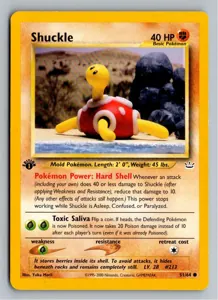 Pokémon-Karte Shuckle Pottrott 51/64 Neo Revelation