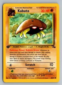 Pokémon-Karte Kabuto 50/62 Fossil