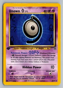 Unown [D] Icognito D Exemplar 4,95 €
