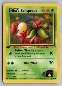 Pokémon-Karte Erika's Bellsprout 75/132 Gym Heroes